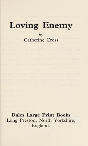 Cover of Loving Enemy by Catherine Cross