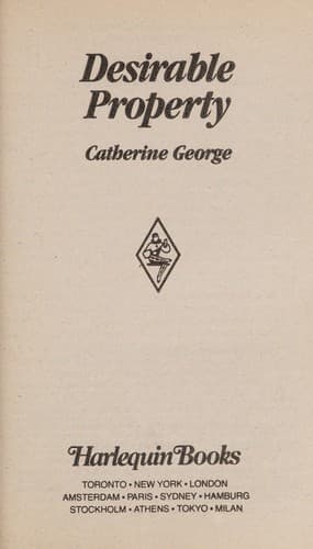 Cover of Desirable Property by Catherine George