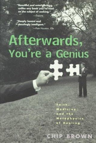 Cover of Afterwards, You're a Genius by Chip Brown