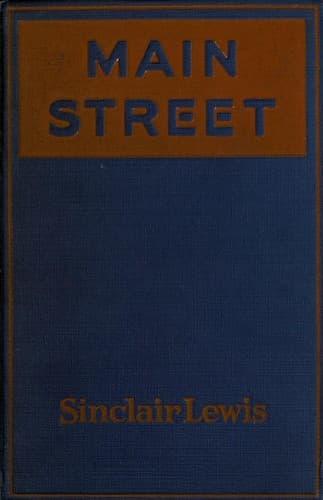Cover of Main Street by Sinclair Lewis