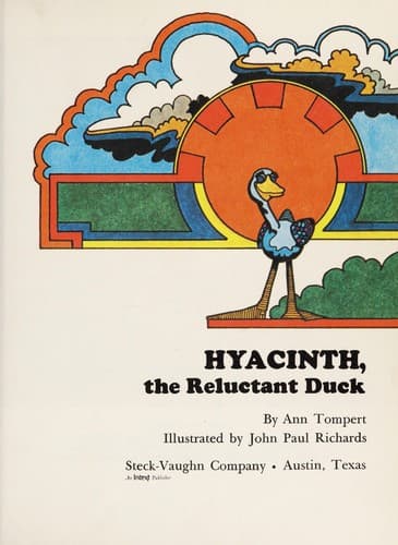 Cover of Hyacinth, the reluctant duck by Ann Tompert