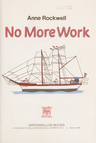 Cover of No more work by Anne F. Rockwell