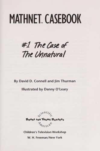 Cover of The case of the unnatural by David D. Connell