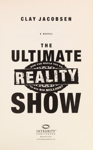 Cover of The ultimate game show by Clay Jacobsen