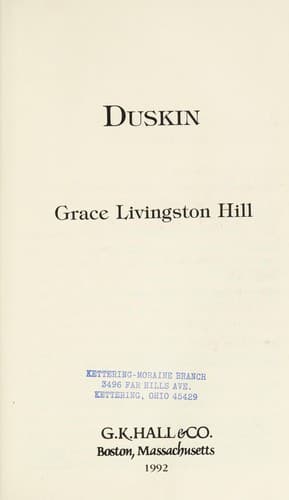 Cover of Duskin by Grace Livingston Hill