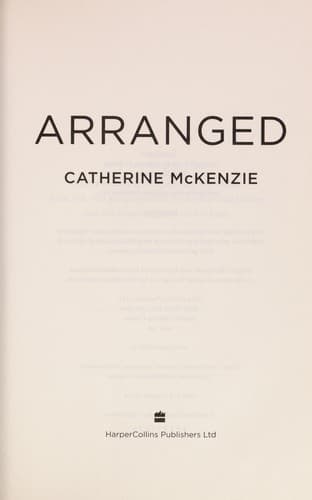 Cover of Arranged by Catherine McKenzie