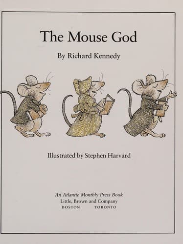 Cover of The mouse god by Richard Kennedy