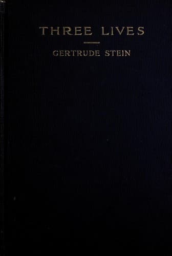Cover of Three Lives by Gertrude Stein