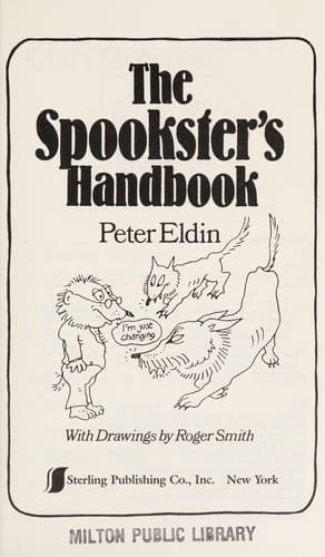 Cover of The spookster's handbook by Peter Eldin