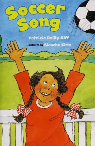 Cover of Soccer song by Patricia Reilly Giff