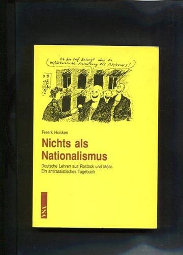 Cover of Nichts als Nationalismus by Freerk Huisken