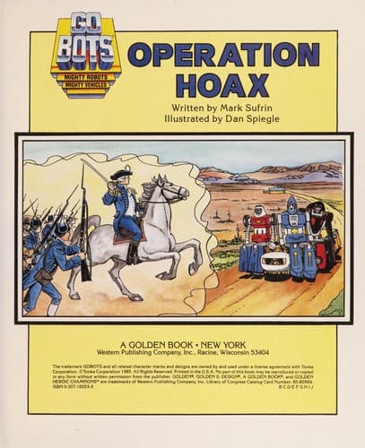 Cover of Operation hoax by Mark Sufrin
