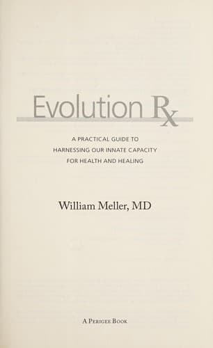 Cover of Evolution Rx by William Meller