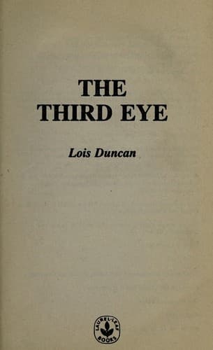Cover of The third eye by Lois Duncan