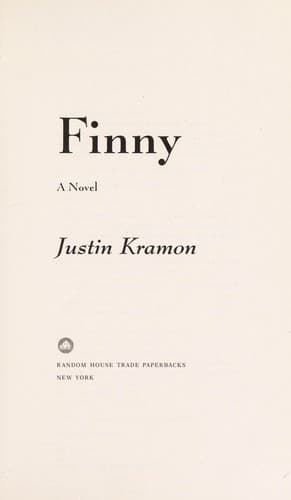 Cover of Finny by Justin Kramon