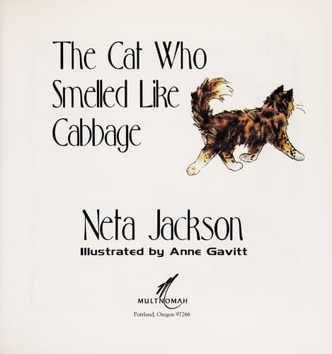 Cover of The cat who smelled like cabbage by Neta Jackson