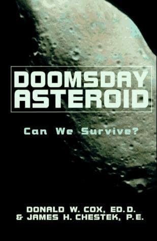 Cover of Doomsday asteroid by Donald W. Cox