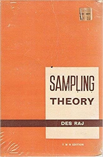 Cover of Sampling theory by Des Raj