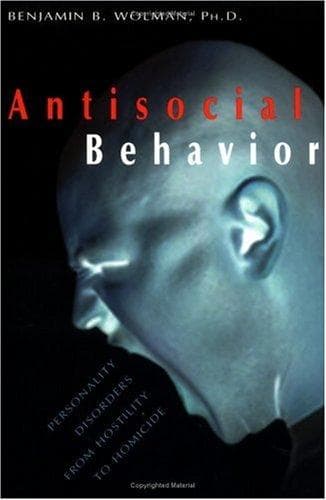 Cover of Antisocial Behavior by Benjamin B. Wolman