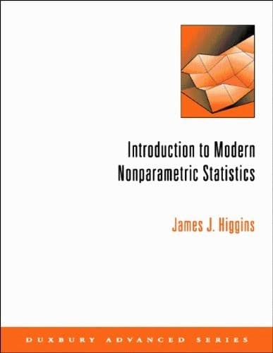 Cover of An introduction to modern nonparametric statistics by James J. Higgins