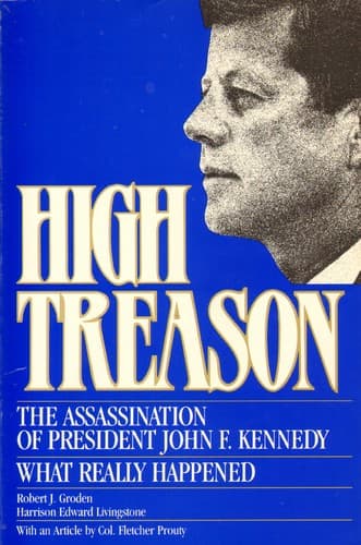 Cover of High treason by Robert J. Groden