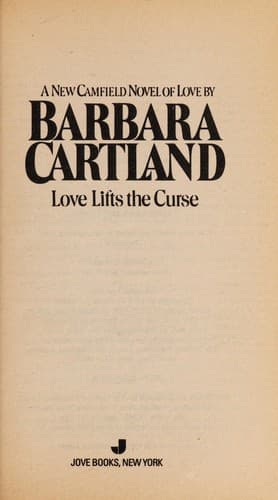 Cover of Love Lifts the Curse by Barbara Cartland
