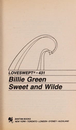 Cover of Sweet and Wilde by Billie Green