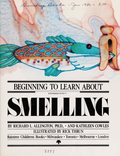 Cover of Smelling by Richard L. Allington