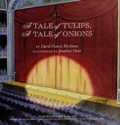 Cover of A tale of tulips, a tale of onions by David Francis Birchman