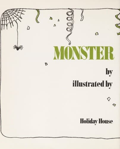 Cover of Monster birthday by Steven Kroll