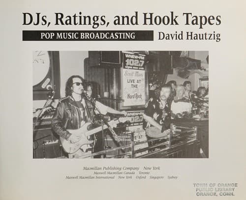 Cover of DJs, ratings, and hook tapes by David Hautzig
