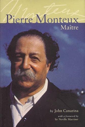 Cover of Pierre Monteux, maître by John Canarina