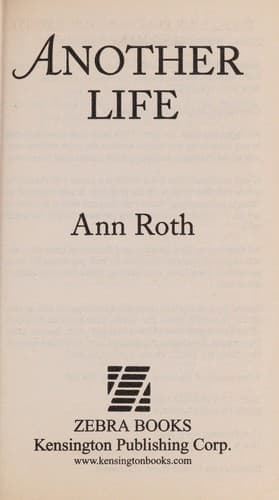 Cover of Another life by Roth, Ann author