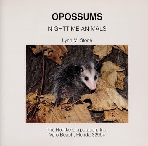Cover of Opossums by Lynn M. Stone