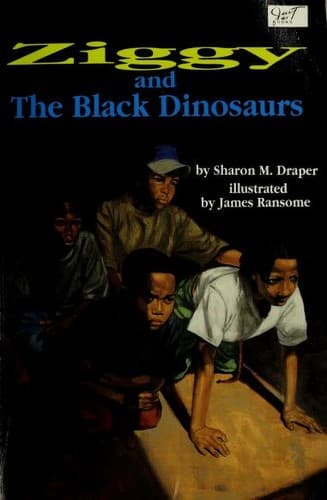 Cover of Ziggy and the black dinosaurs by Sharon M. Draper