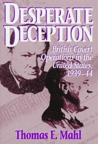 Cover of Desperate Deception by Thomas E. Mahl