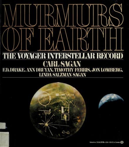 Cover of Murmurs of Earth by Carl Sagan