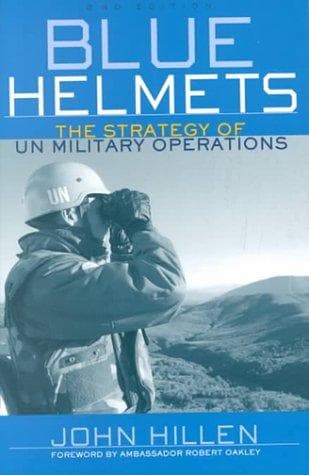 Cover of Blue helmets by John Hillen