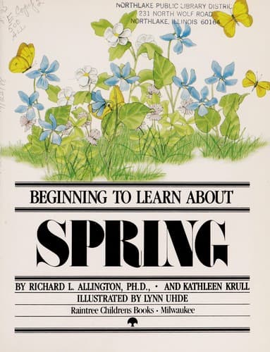 Cover of Seasons-Spring by Richard L. Allington