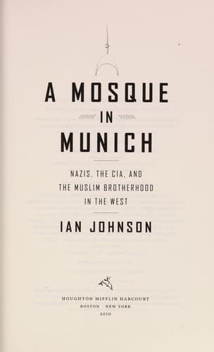 Cover of A mosque in Munich by Ian Johnson