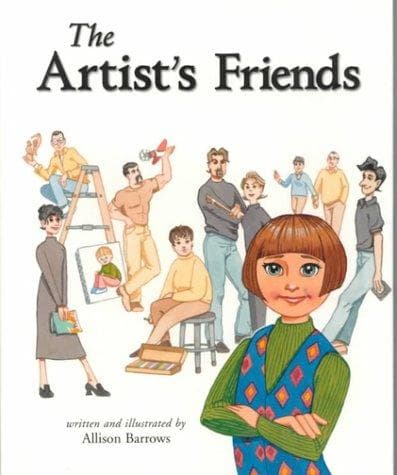Cover of The artist's friends by Allison Barrows