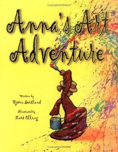 Cover of Anna's art adventure by Bjørn Sortland