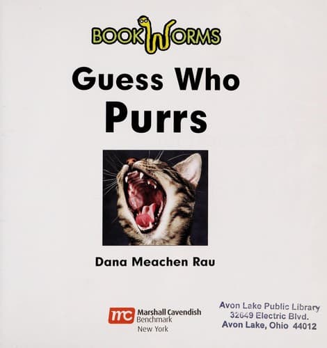 Cover of Guess who purrs by Dana Meachen Rau