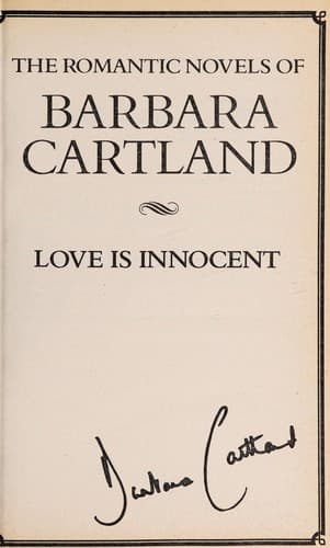 Cover of Love is Innocent by Barbara Cartland