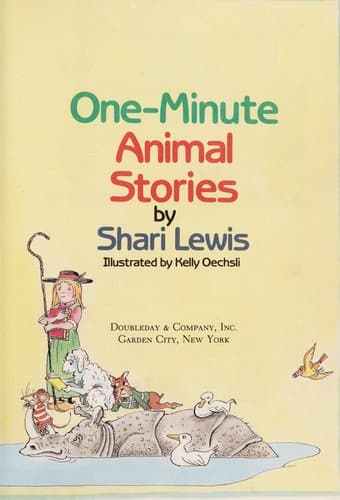 Cover of One-minute animal stories by Shari Lewis