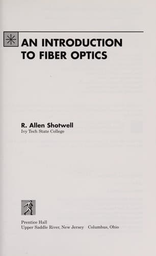 Cover of An introduction to fiber optics by Allen Shotwell