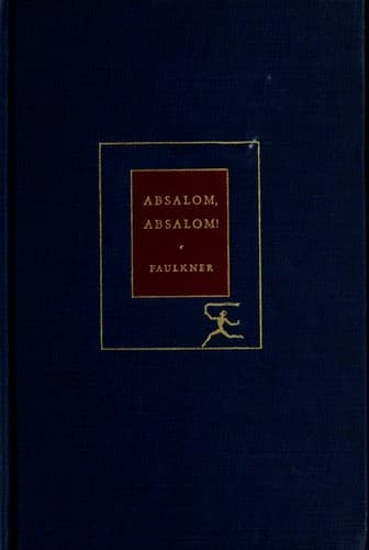 Cover of Absalom, Absalom! by William Faulkner