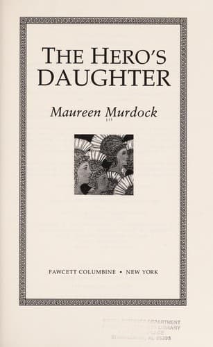 Cover of The hero's daughter by Maureen Murdock