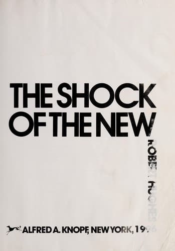 Cover of Shock of the New by Robert Hughes