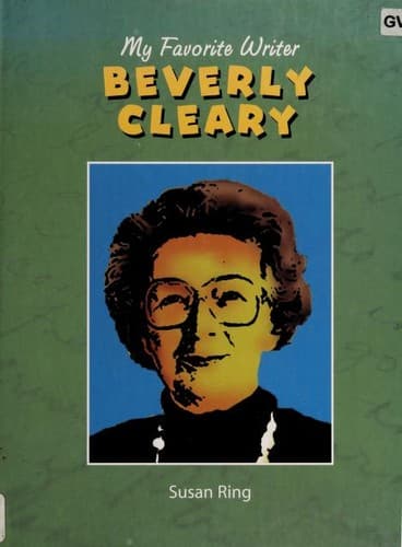Cover of Beverly Cleary by Susan Ring